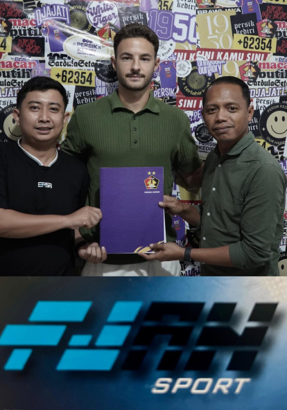 Después de firmar su contrato con el conjunto de Indonesia.