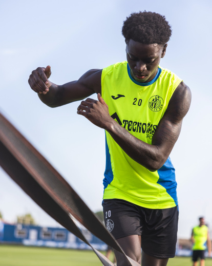 Coba tiene mucho margen de mejora y trabaja para ser un jugador importante.