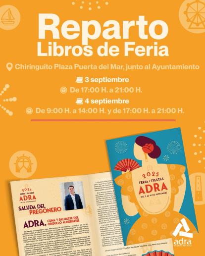 Reparto Libros de la Feria de Adra 2025