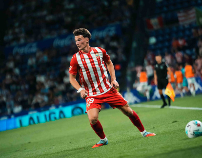 Stefan Dzodic en el partido en Pucela.