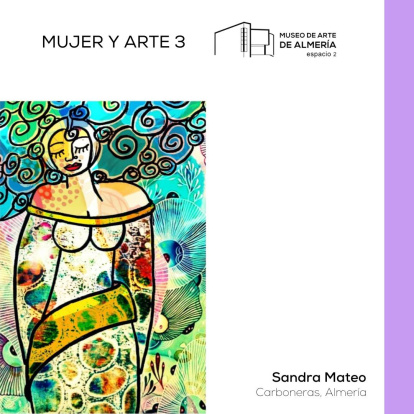 Una de las obras de Sandra Mateo en el Museo de Arte de Almería