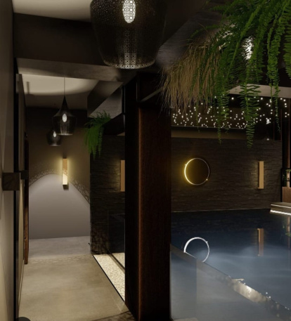 Otra imagen de cómo será el nuevo spa en el centro de Almería.