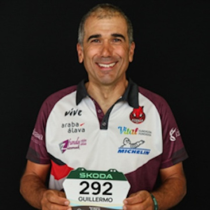 Guillermo es un ejemplo para todo el pelotón de la Titan Desert.