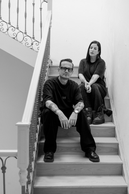 José María Fuentes y Jessica Galindo