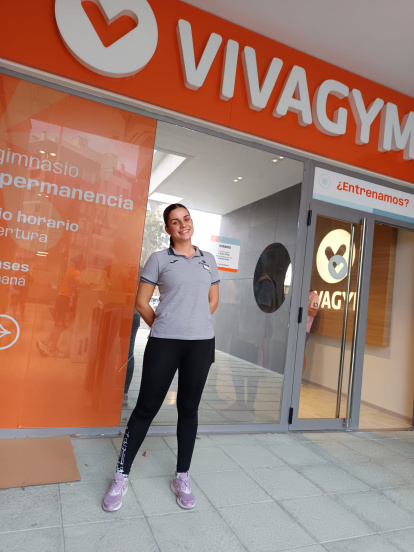 Luisa María Moreno (Club Mánager de VivaGym Estadio).