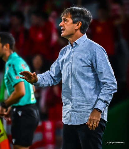 Pacheta tiene plena confianza en el delantero almeriense.