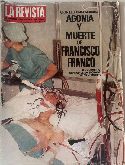 Encarna junto al dictador en la famosa portada de 'La Revista' y el ejemplar de Miguel Ángel Alonso.