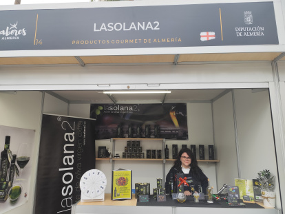 Puestos de Sabores Almería con motivo de la Navidad.