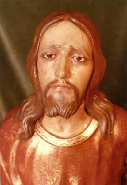 Imagen del Señor de la Oración en el Huerto en una fotografía de 1985.