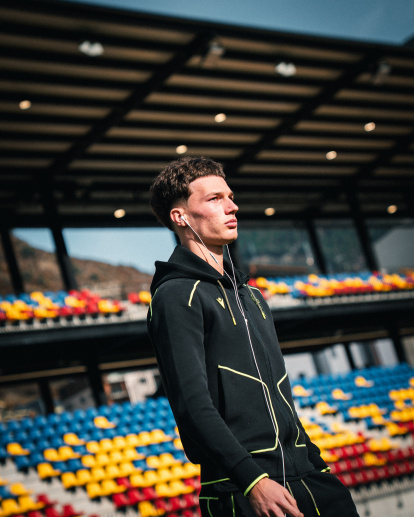 Dzodic se ha convertido en uno de los fijos para el Almería.