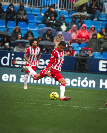 Chirino estuvo en La Rosaleda pero no brillaba al nivel que se le exige.