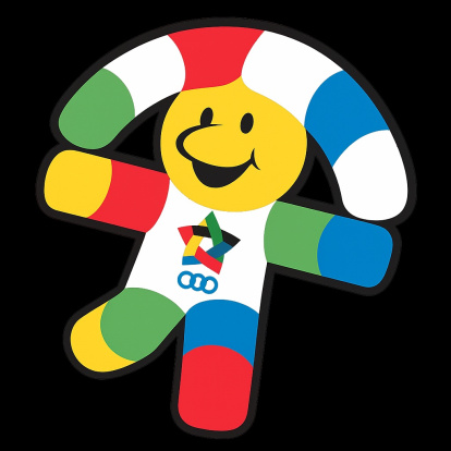 Indalete fue la mascota de los Juegos Mediterráneos Almería 2005.