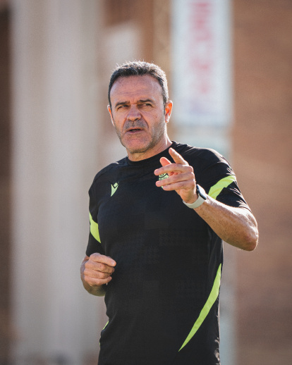 José María Salmerón ha dado tranquilidad al equipo filial.