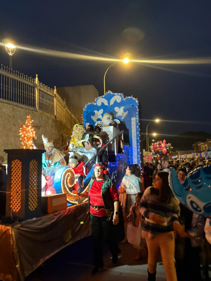 La cabalgata de los Reyes Magos este 3 de enero en Cantoria.