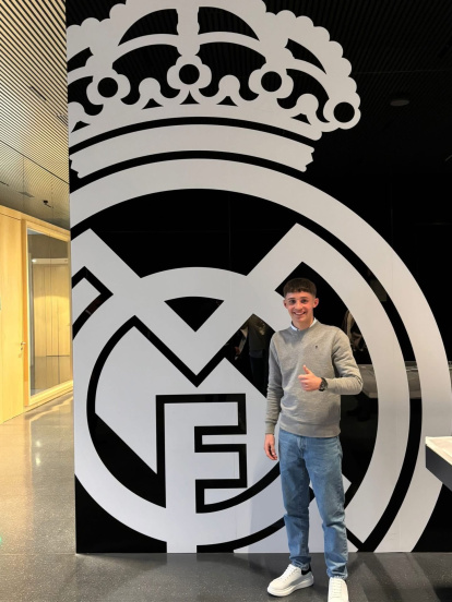 Alberto Martínez, el joven almeriense que acaba de firmar con el Real Madrid.