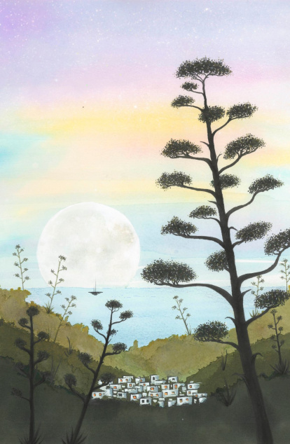 Una de las ilustraciones de la artista almeriense Gatalina Tintachina