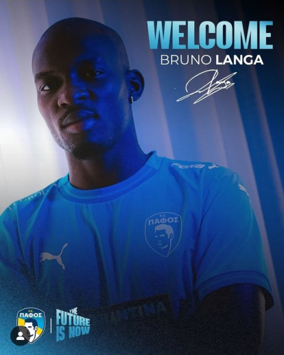 Bruno Langa anunciado como refuerzo del Pafos.