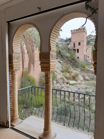 Vistas desde una de las terrazas de un torreón.
