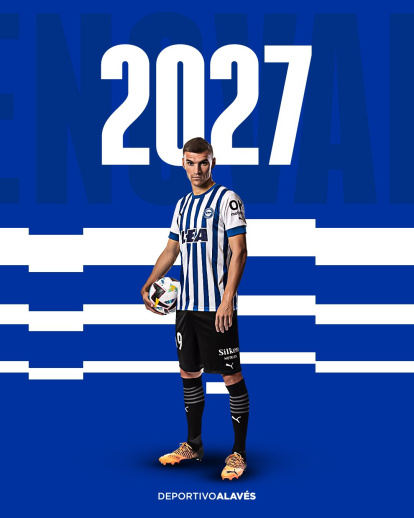 Nikola Maras anunciado como nuevo futbolista del Deportivo Alavés.
