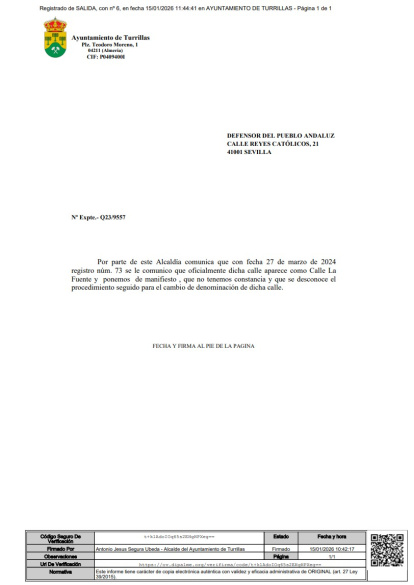 Lo último que les ha llegado a los familiares.