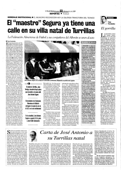 LA VOZ DE ALMERÍA fue testigo del gran acontecimiento.