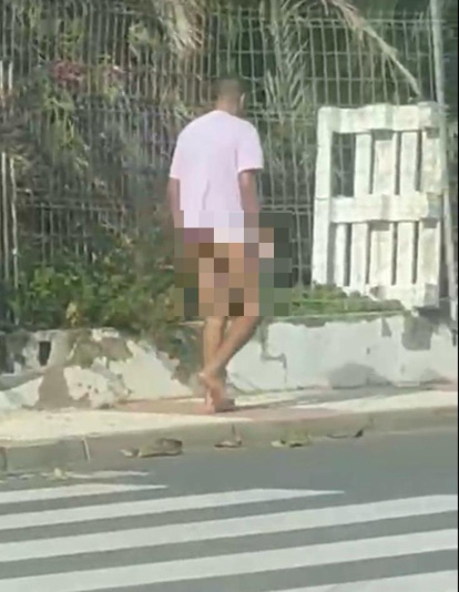 Imagen recogida por los vecinos de la zona.