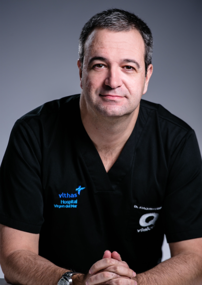 El Dr. Joaquín Fernández, director médico de Qvision.