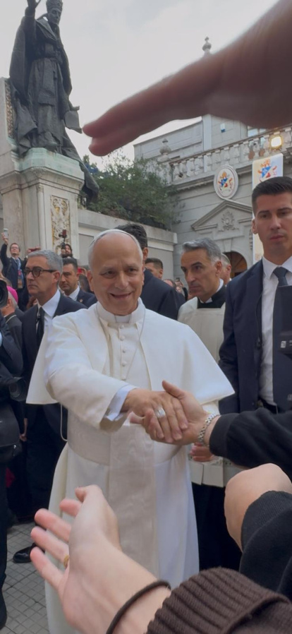 La visita del Papa León XIV en Estambul.