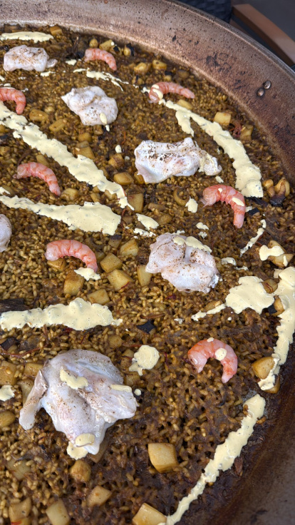 Detalle de uno de sus arroces.