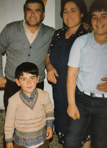 La imagen rescatada por la familia alemana y que luego devolvieron a Pepe.