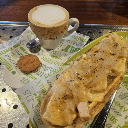 Desayuno de Katoa Wild Cooking.