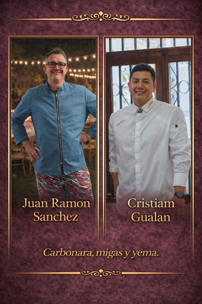 Los chefs que han participado en el evento solidario Sabores que Suman 2026 para apoyar a la Fundación Poco Frecuente.