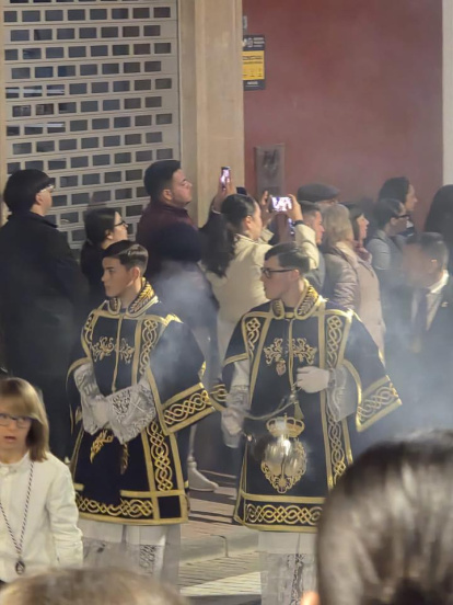 Procesión de Nuestro Padre Jesús Nazareno y María Santísima de los Dolores en Cuevas del Almanzora.