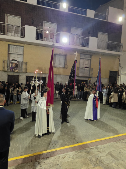 Procesión de Nuestro Padre Jesús Nazareno y María Santísima de los Dolores en Cuevas del Almanzora.