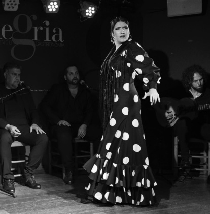 Sabina Rodríguez Ledesma, bailaora de Roquetas de Mar.