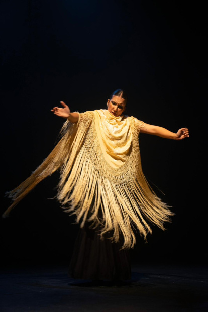 Sabina Rodríguez Ledesma, bailaora de Roquetas de Mar.