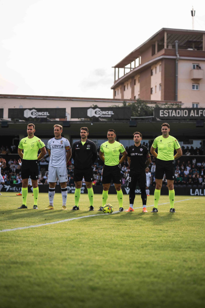 El arbitraje de Ceuta dejaba muchos lunares y el Almería se quejó.