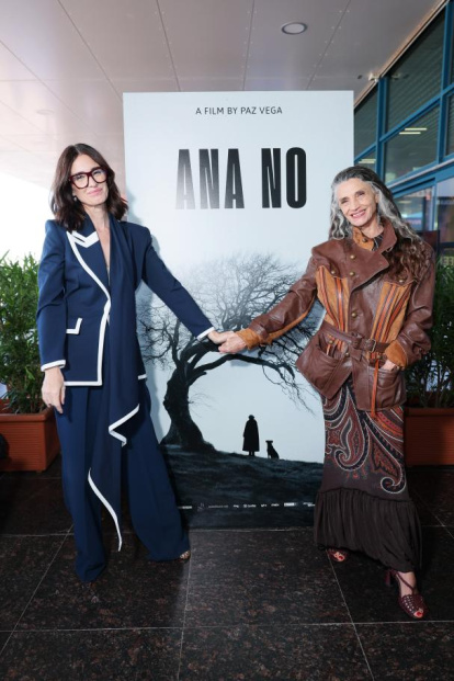 Paz Vega y Ángela Molina durante la presentación de Ana no.
