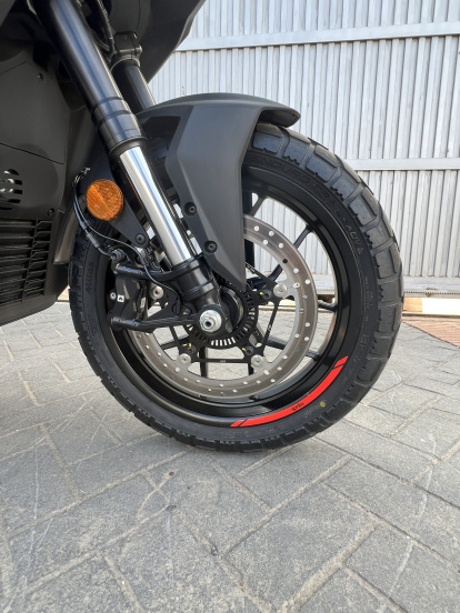 Aprilia emplea en este scooter materiales de primera calidad.