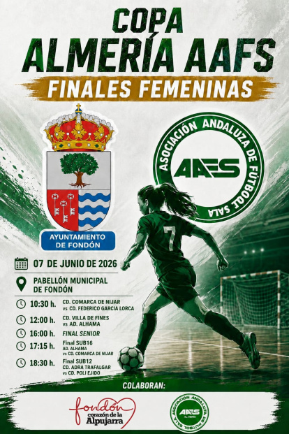 Cartel finales femeninas.