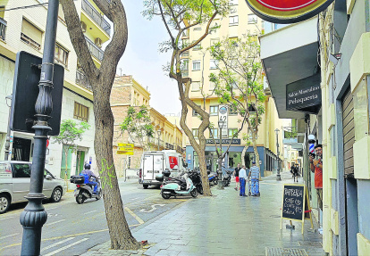 La céntrica Plaza del Carmen ya no tiene naturaleza de Plaza.