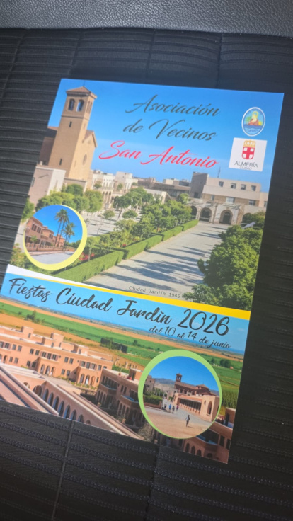 Portada del libro de fiestas de Ciudad Jardín para este 2026.