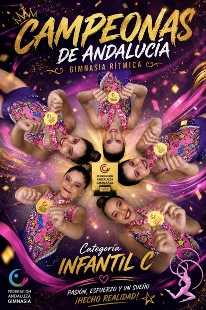 Las campeonas del Club Deportivo Stella Maris, campeón de Andalucía.