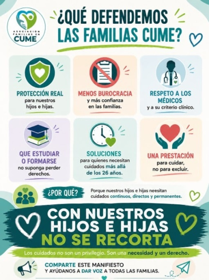 Parte del manifiesto de ASFACUME