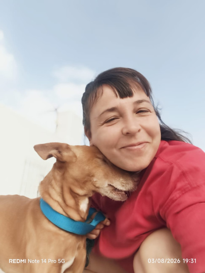 Rocío, la chica que ayudó a Bergantín.