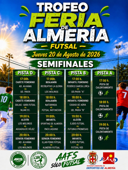 Cartel de semifinales.