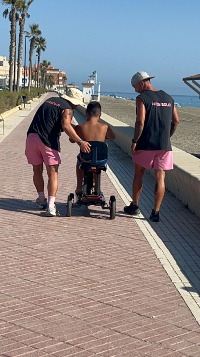 Vidasolo1 organiza una jornada solidaria para ayudar a Manuel.