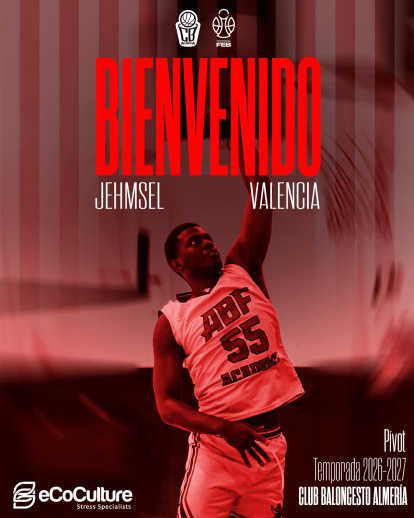 Jehmsel Valencia, centímetros y talento para el juego interior del Ecoculture CB Almería.