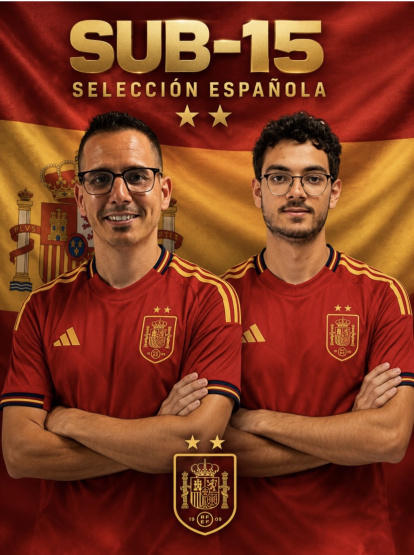 Rubén José Pérez Robles vuelve a recibir la confianza de la Selección Española Sub-15.