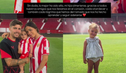 El mensaje de la mujer de Pozo en su perfil de Instagram.